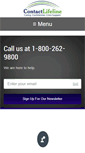 Mobile Screenshot of contactlifeline.org